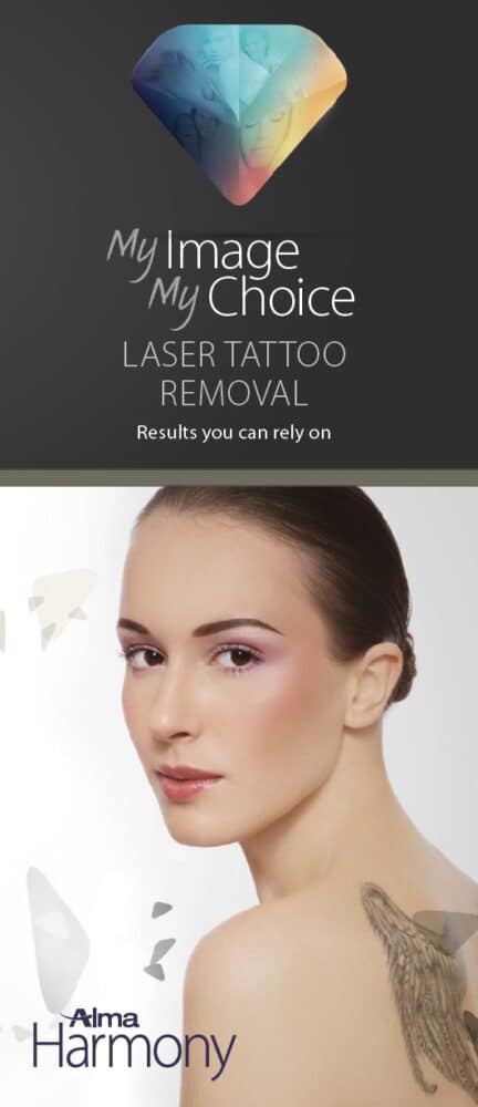cover of tattoo removal brochure